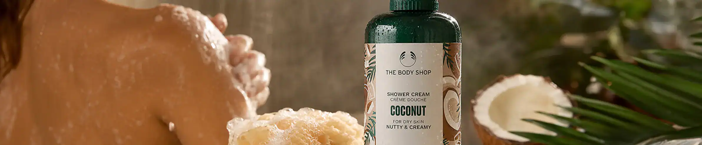 The Body Shop Coconut Nourishing Shower Cream - A luxurious skincare product.