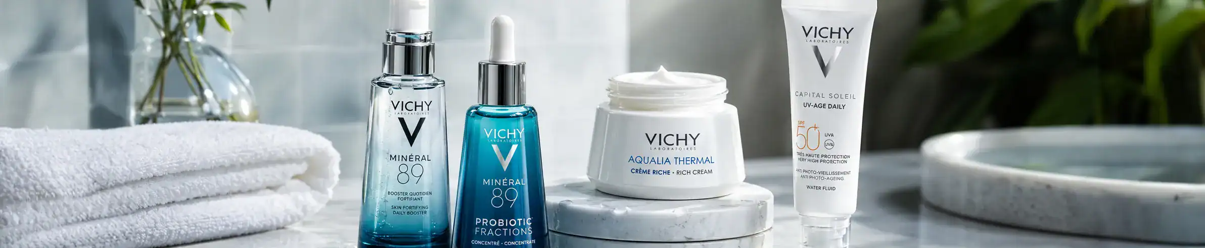 Vichy skincare collection - premium skincare products at Beautinow.