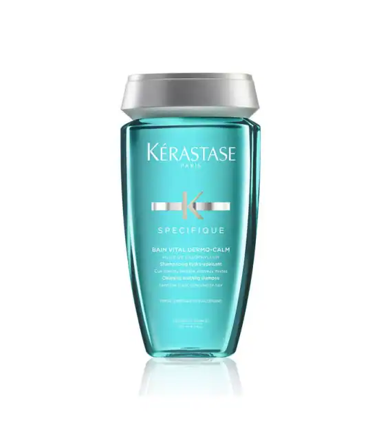 Kérastase Specifique Bain Vital Dermo-Calm soothing shampoo bottle.