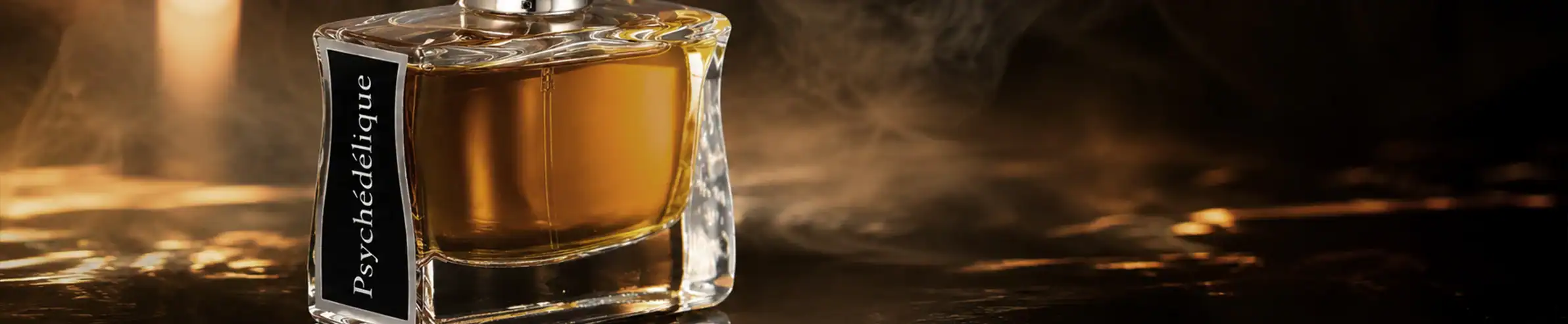 Psychedelique perfume bottle - luxury fragrance for women and men.